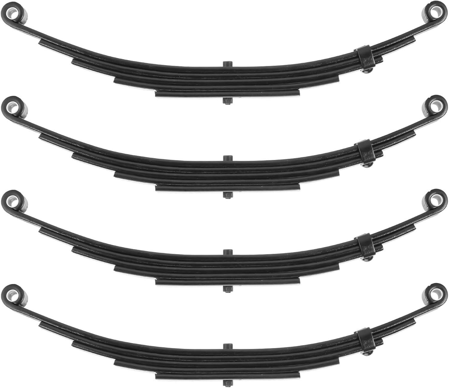 Trailer Leaf Spring 5 Leaf Double Eye 3000 lbs Capacity Set