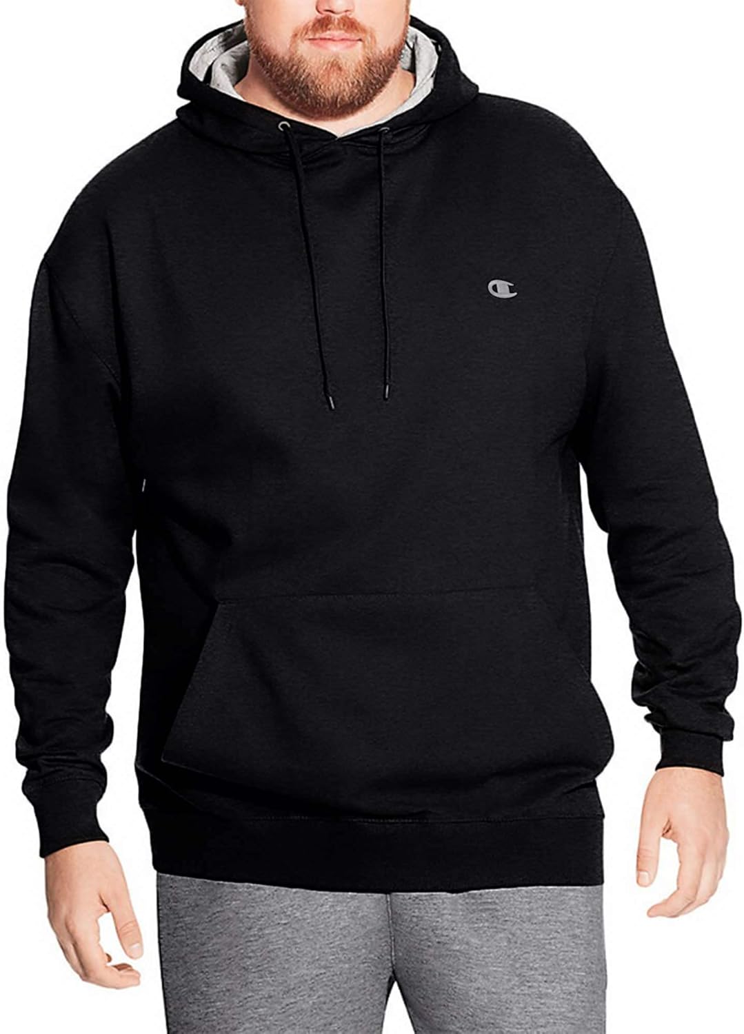 Champion Big & Tall Fleece Hoodie - Athletic Comfort