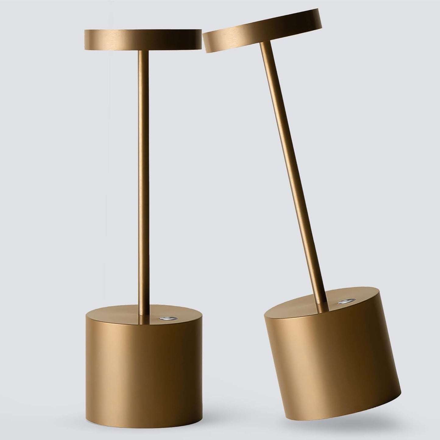 2Pack Cordless Table Lamp with Rechargeable LED Battery Power
