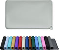 Silicone Pet Feeding Mat 28in x 18in - High Raised Edges for Spill