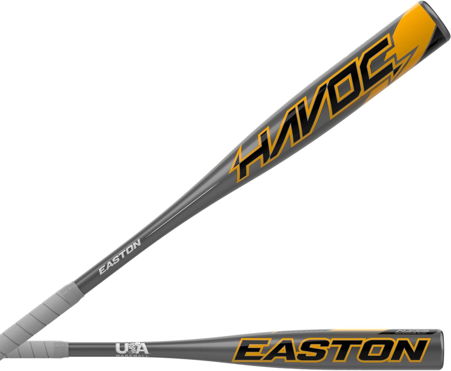 Easton Havoc Baseball Bat -10 Drop 2 1/4in Barrel Aluminum