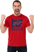 Zubaz NFL Men's Short Sleeve Team Graphic T-Shirt - Bold (Style 5J99)