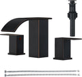 8 in Bathroom Faucet Set Oil Rubbed Bronze Widespread - Durable Deck
