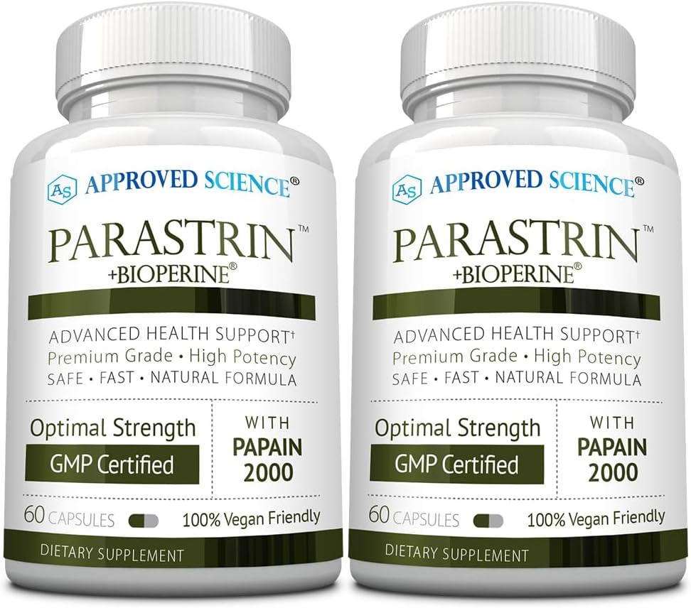Approved Science Parastrin Capsules for Gut Health and Detox