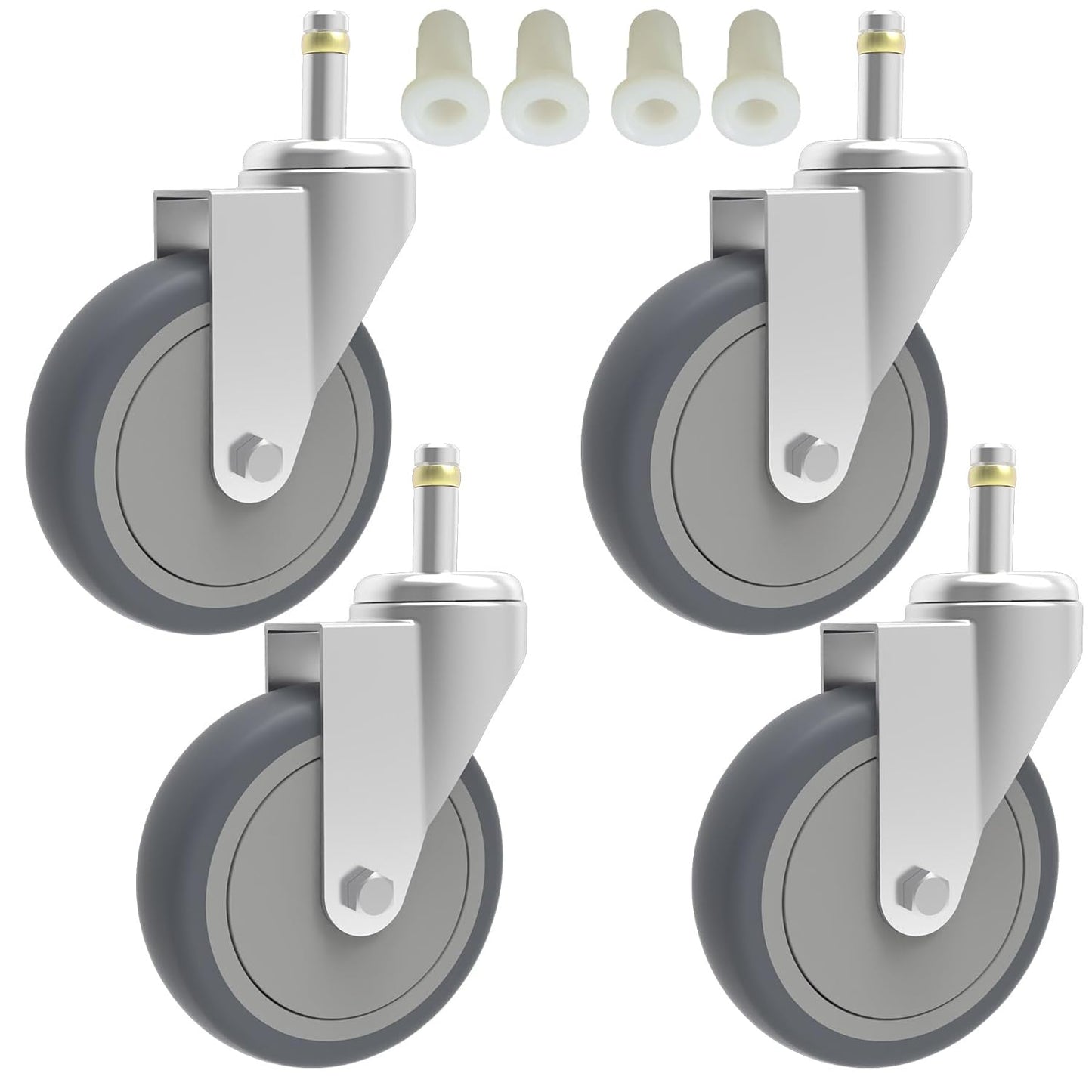 5-Inch Swivel Caster Wheels for Heavy Duty Applications