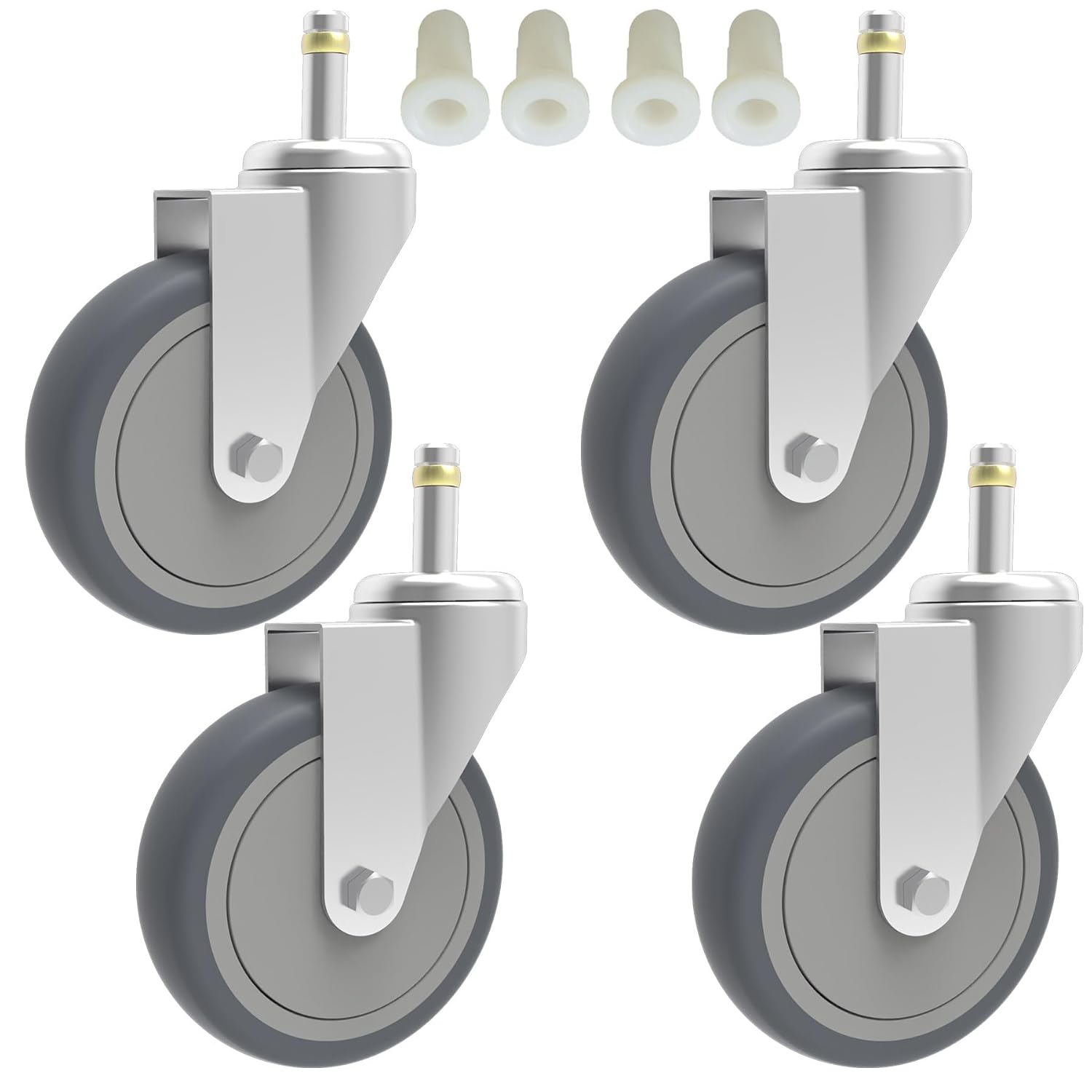 5-Inch Swivel Caster Wheels for Heavy Duty Applications