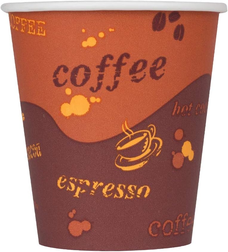 Leak-Resistant 10 oz Hot Coffee Cups - 1000 ct