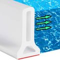 Collapsible Shower Threshold Water Dam Water Barrier - Keeps Water