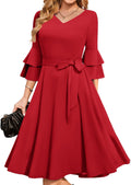 DRESSTELLS Womens Cocktail Dress 2025 Vintage A-Line - Elegant Fit