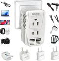 DOACE 2000W Voltage Converter US to Europe - Travel Power Adapter