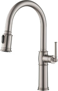 KRAUS Sellette Spot Free Stainless Steel Kitchen Faucet - Traditional