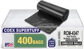 56 Gallon Trash Bags 1.55 Mil - Heavy Duty 400 Count