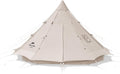 Naturehike Winter Teepee Tent: 4 Season Yurt Tent with Stove Jack