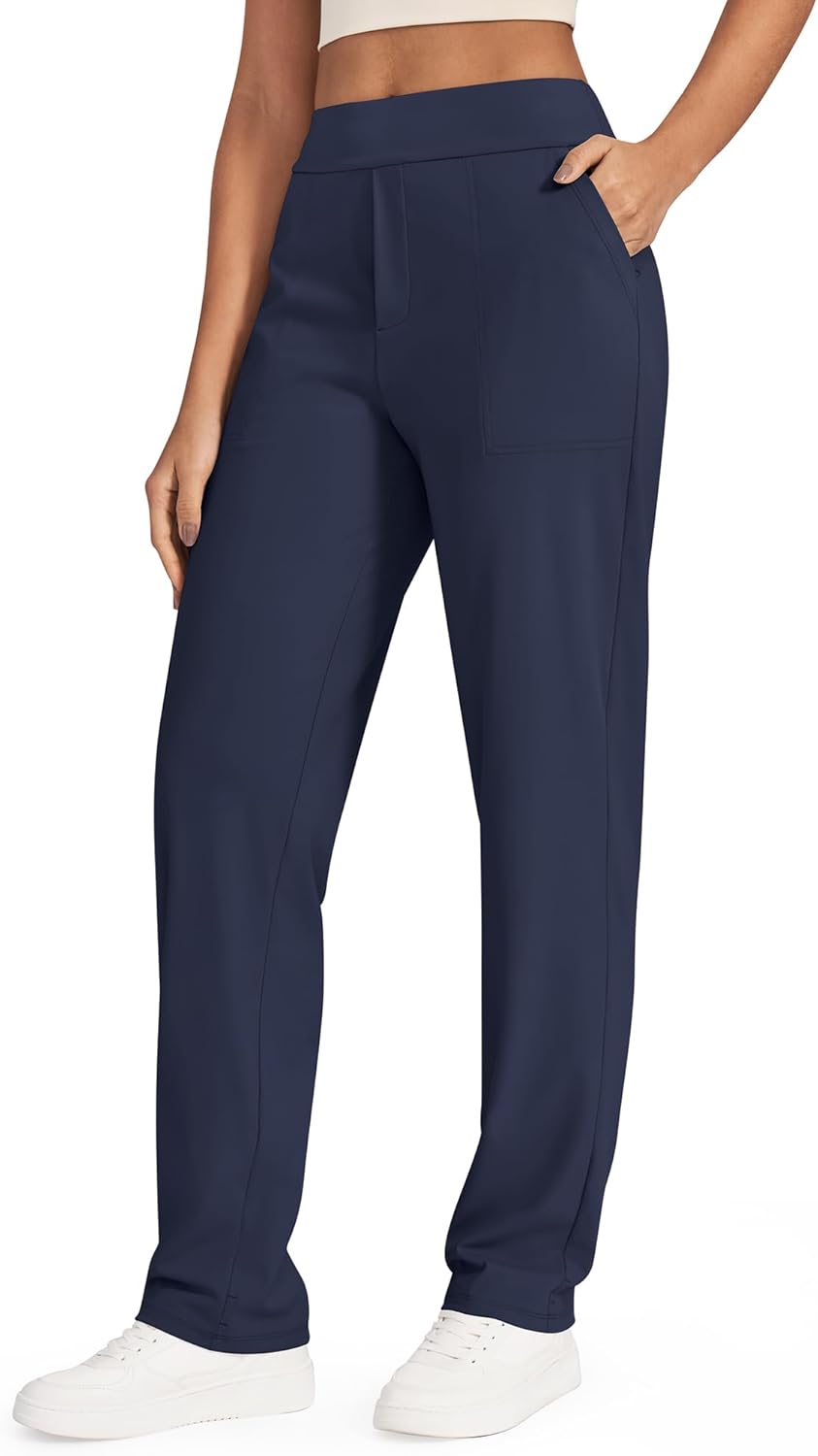 ShiftReady Yoga Pants for Women - High Waist Business Casual Trousers