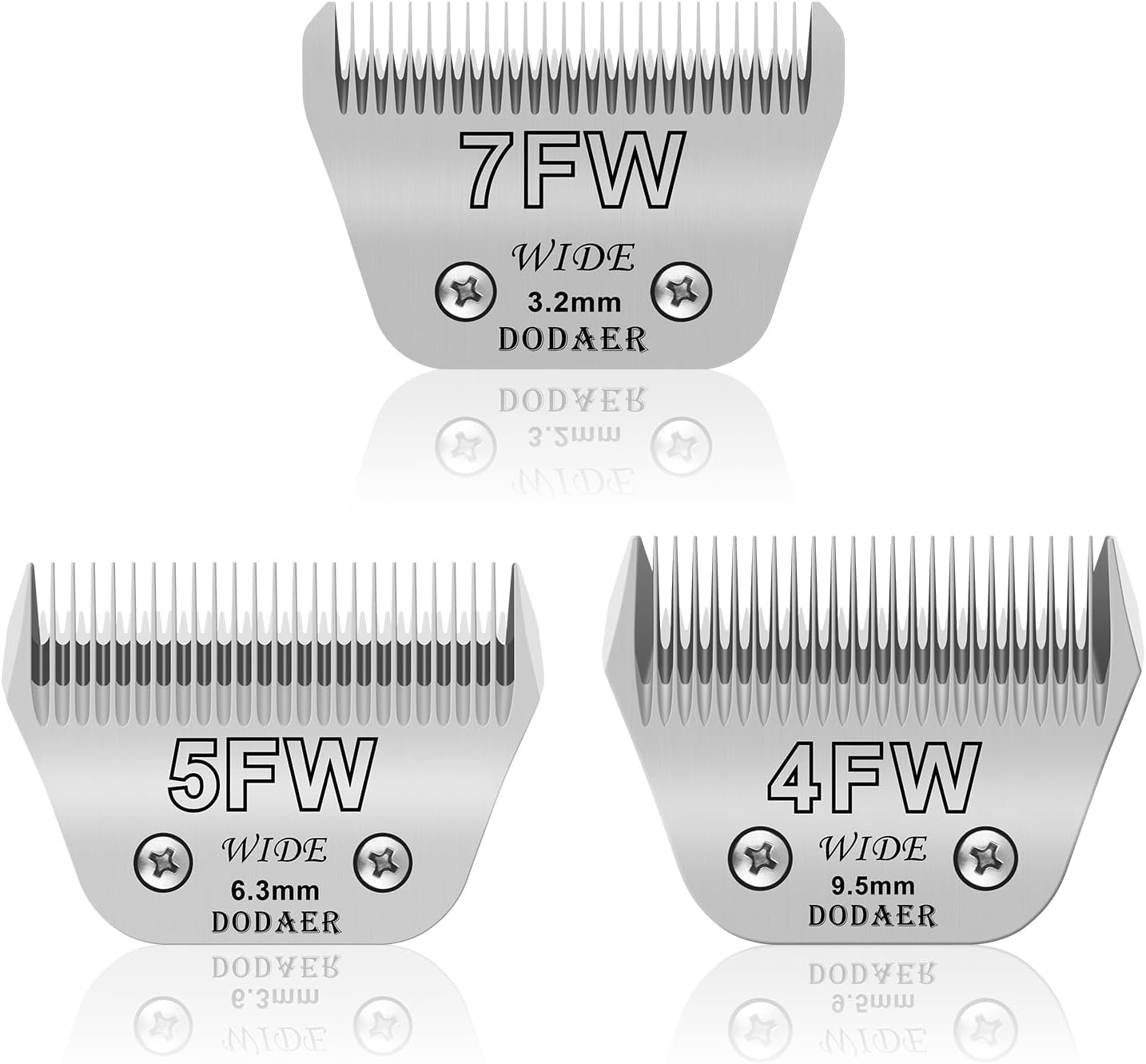 Detachable Dog Cat Sheep Horse Grooming Blades Set for Clippers