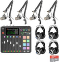 RODECaster Pro II Audio Production Console with PodMics - All-in-One