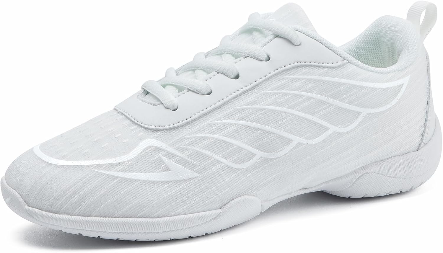 Lightweight Breathable White Cheer Shoes for Girls and Women