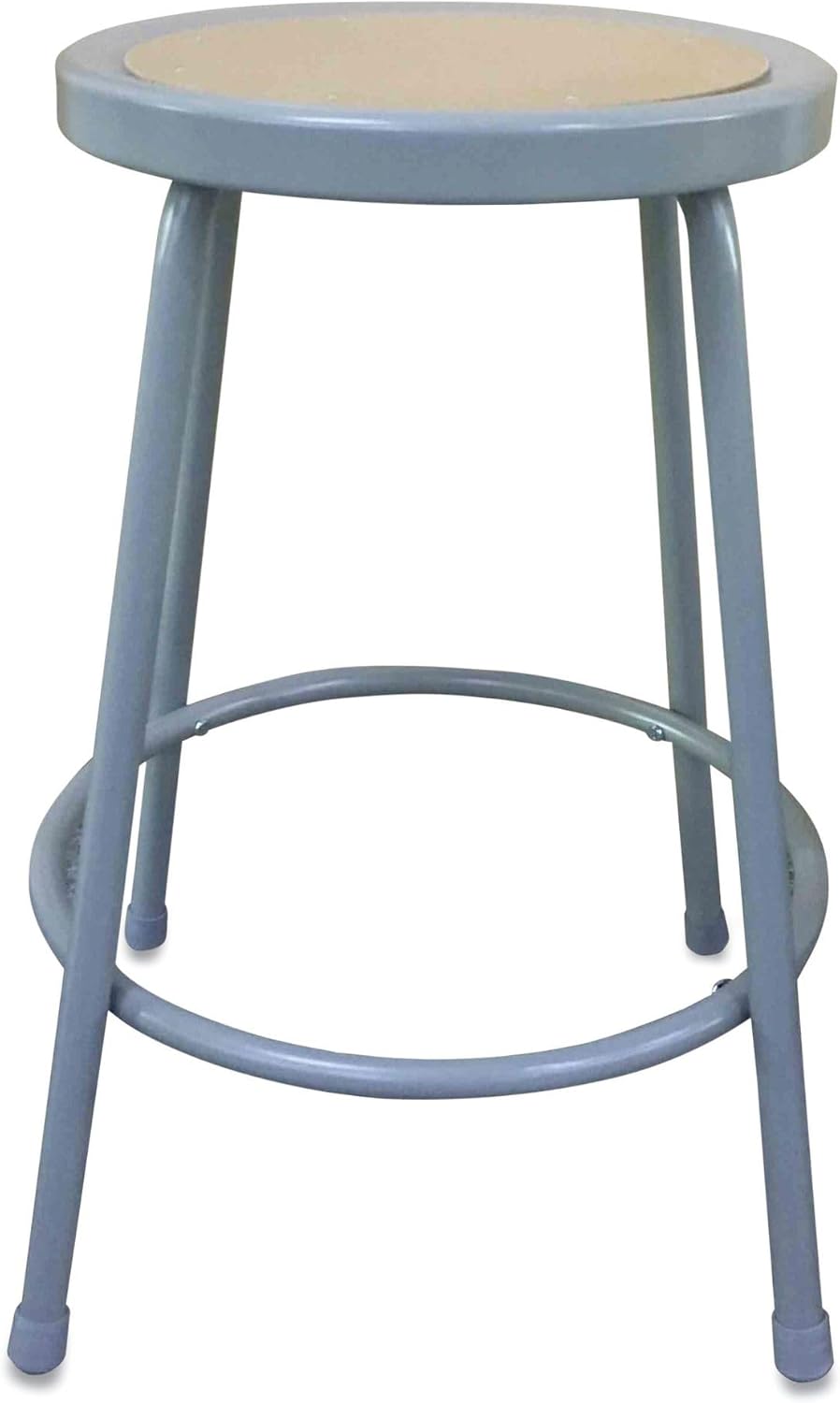 Alera Industrial Metal Shop Stool for Durability and Comfort