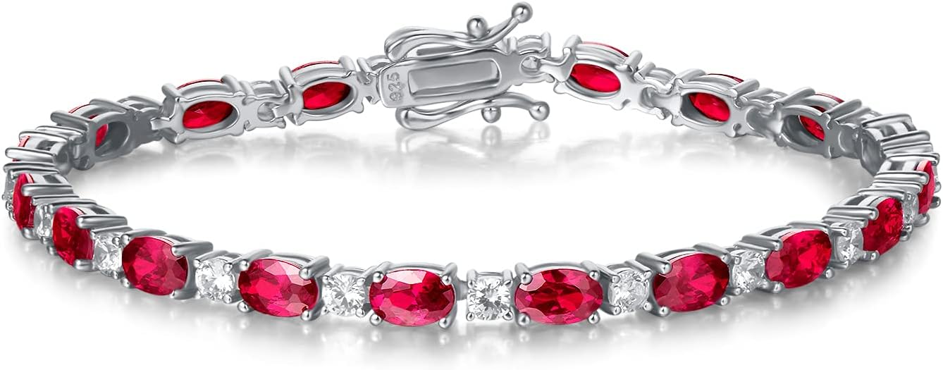 FANCIME Birthstone Tennis Bracelet for Women - Classic Charm