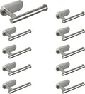 Self Adhesive Toilet Paper Holder Stainless Steel - No Drilling Needed