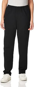Pull-on Stretch French Terry Pants for Women - Petite Slim Fit