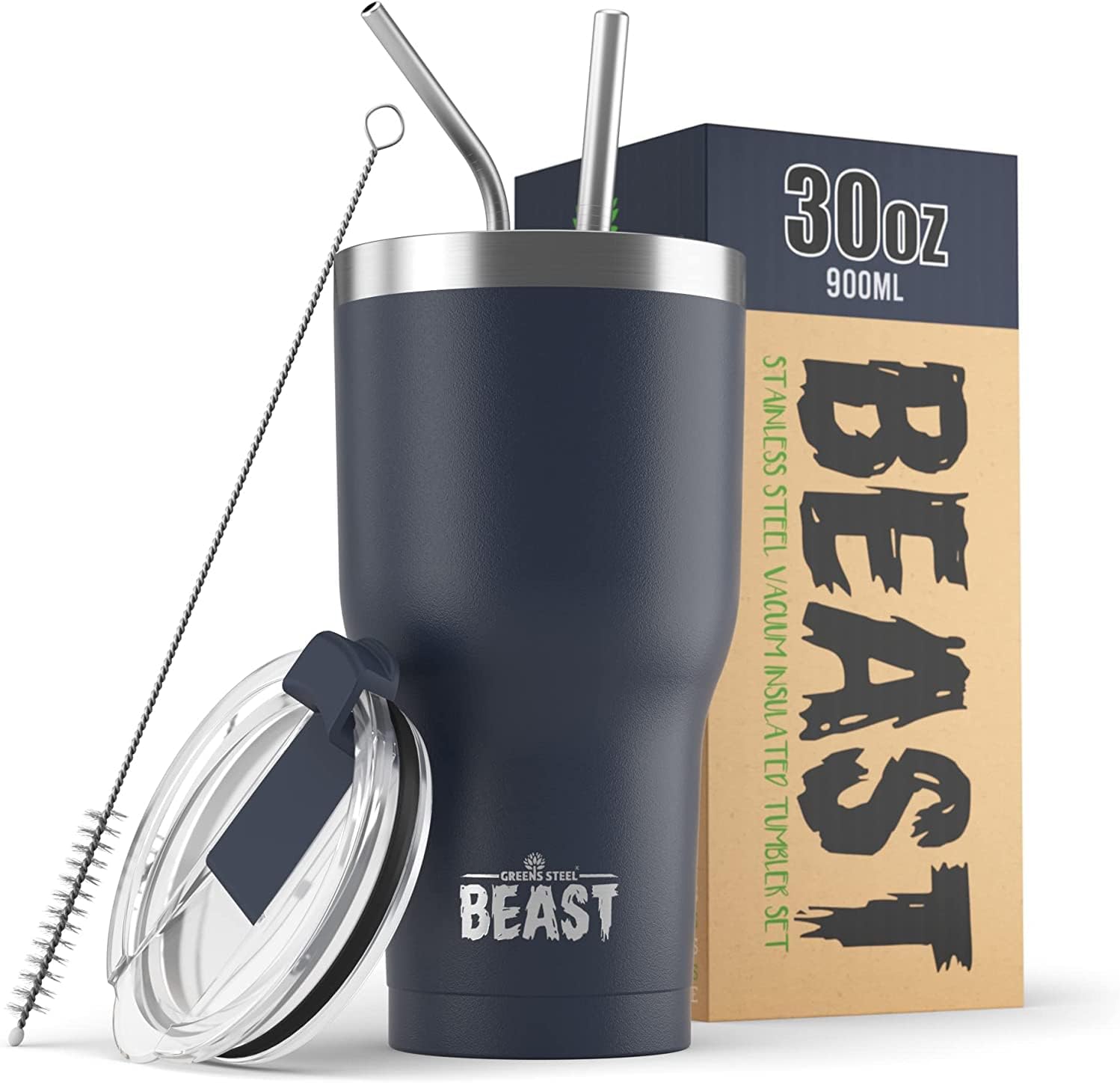 Beast 30 oz Tumbler Stainless Steel Vacuum Insulated Travel Flask