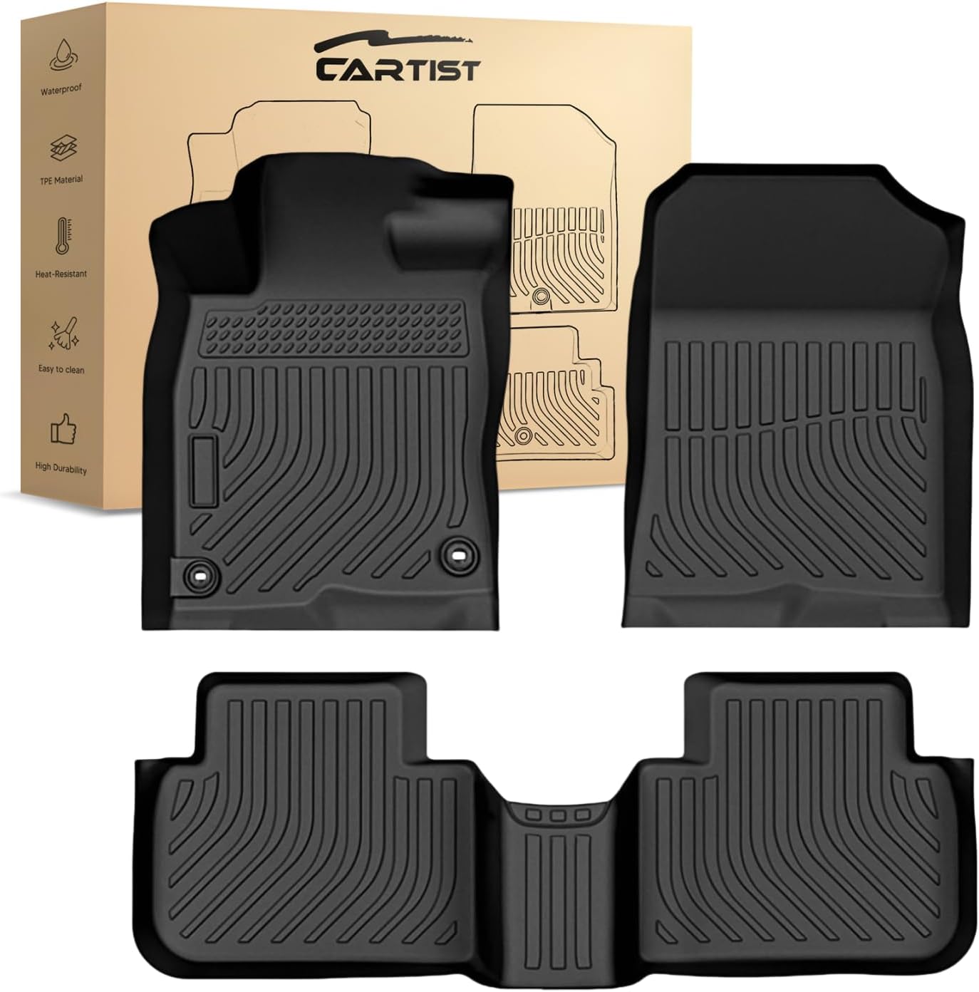 Civic Floor Mats for Honda Civic 2022-2026 & Acura Integra