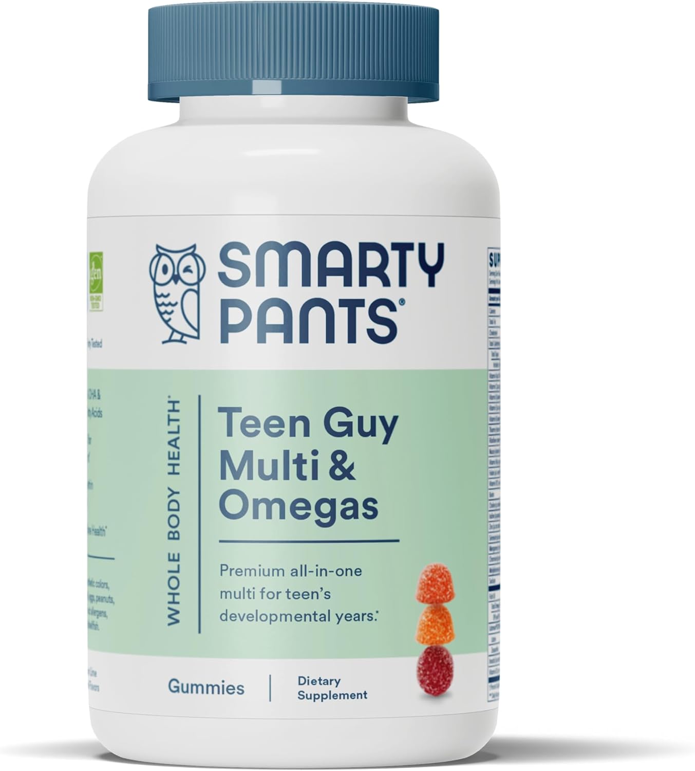 SmartyPants Teen Guy Formula Multivitamin Gummies for Health