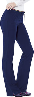 Heartsoul Drawstring Scrub Pants for Women - Flare Low Rise Fit scrubs