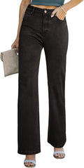 Sidefeel Women's Trendy Wide Leg Jeans for a Stylish Fit