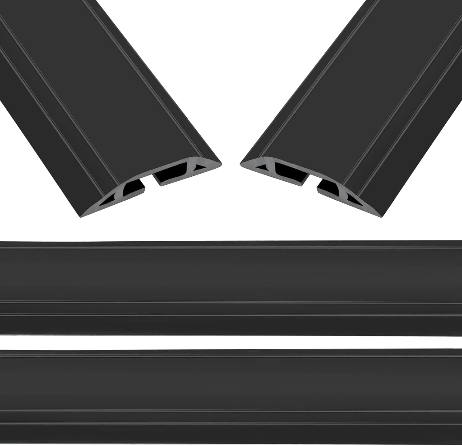 Eapele 10 ft Floor Cord Cover Heavy Duty Cable Protector