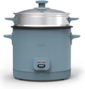 Bella 16 Cup Rice Cooker with Steamer for Effortless Meals