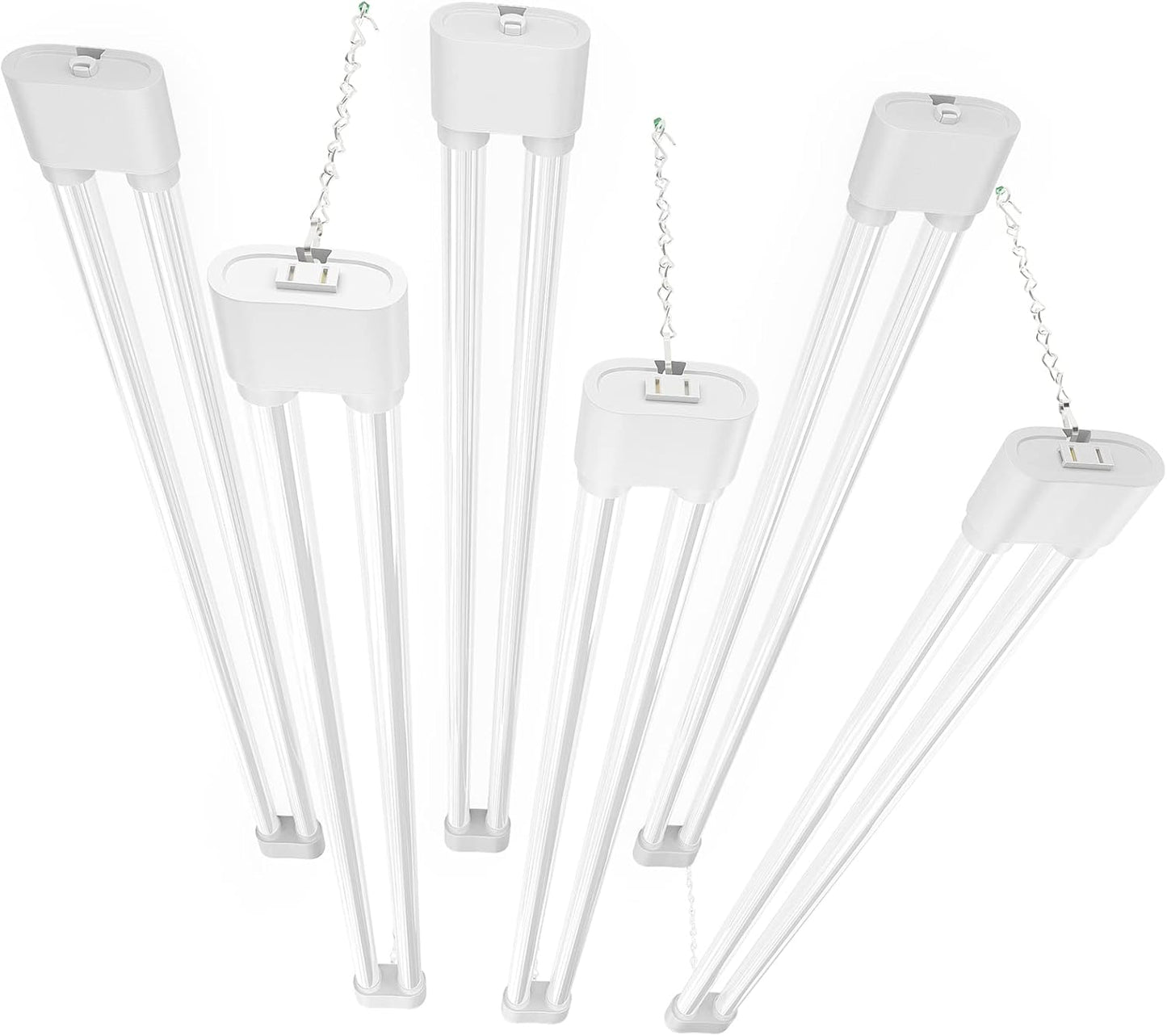 Ensenior 4FT Linkable LED Shop Light for Garage, 4400 Lumens