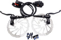 Mountain Bike Hydraulic Disc Brake Set Front & Rear - Confident
