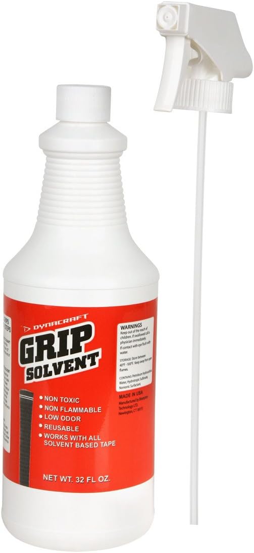 Dynacraft Non-Toxic Golf Grip Solvent Bundle