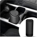 BELOMI Car Trash Can Mini Silicone Auto Garbage Container - Compact