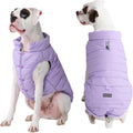 Spark Paws Dog Winter Jacket Lilac - Warm Water-Resistant Parka