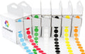 ChromaLabel 0.50 in Color Code Dot Label Kit - 7 Colors, 1000 Stickers