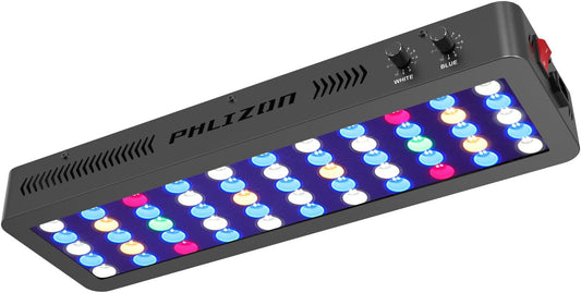 Phlizon 165W Dimmable Full Spectrum LED Light for Aquariums