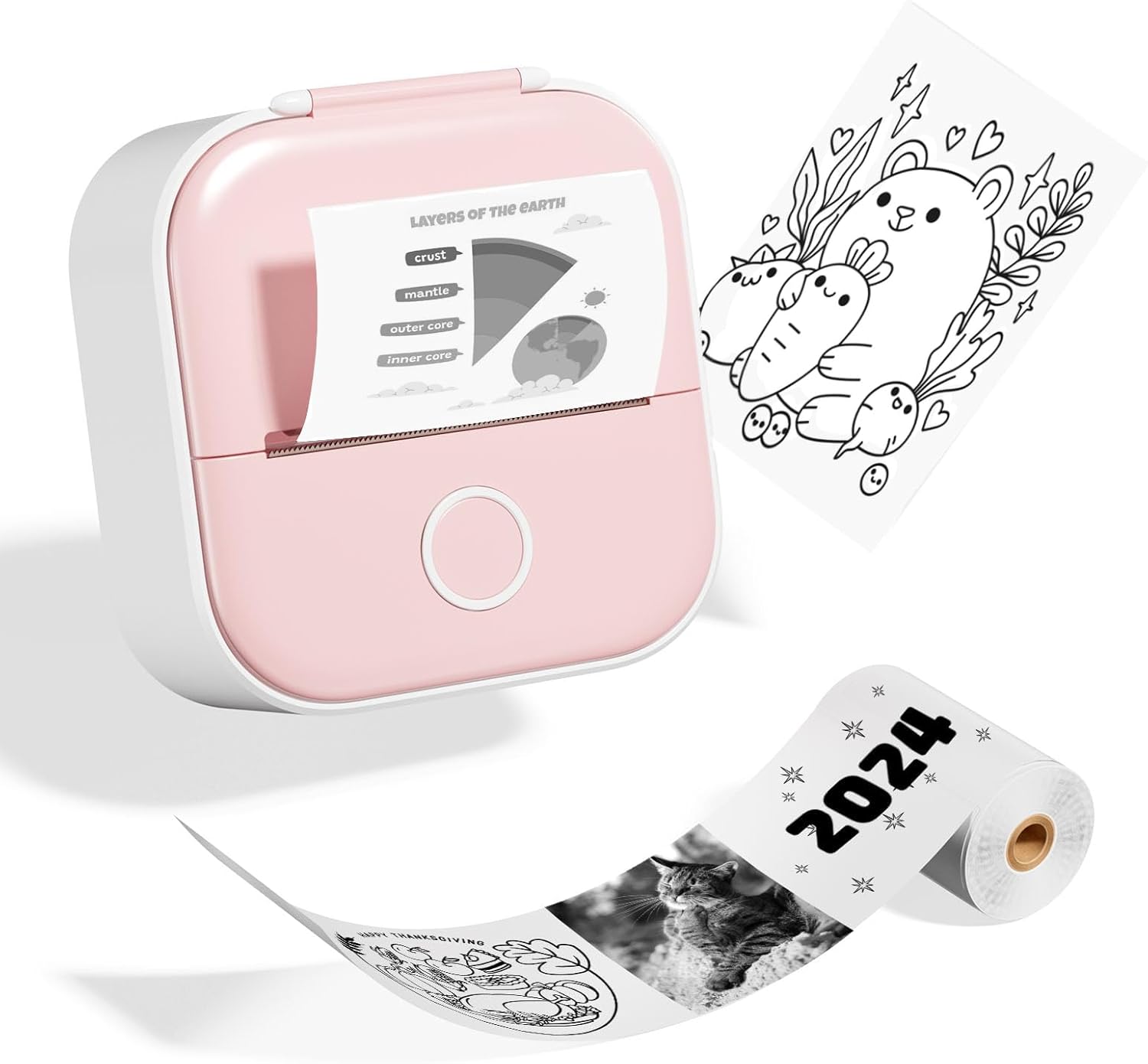 Portable Mini Sticker Printer - Print Anywhere! ~ Odaro