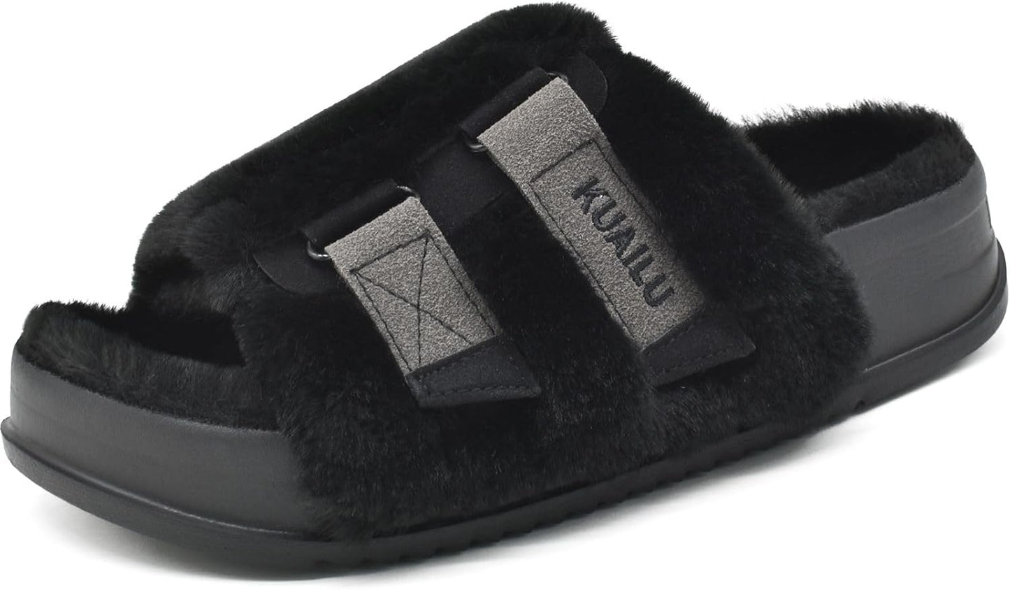KuaiLu Women's Orthotic Slippers with Arch Support for Comfort