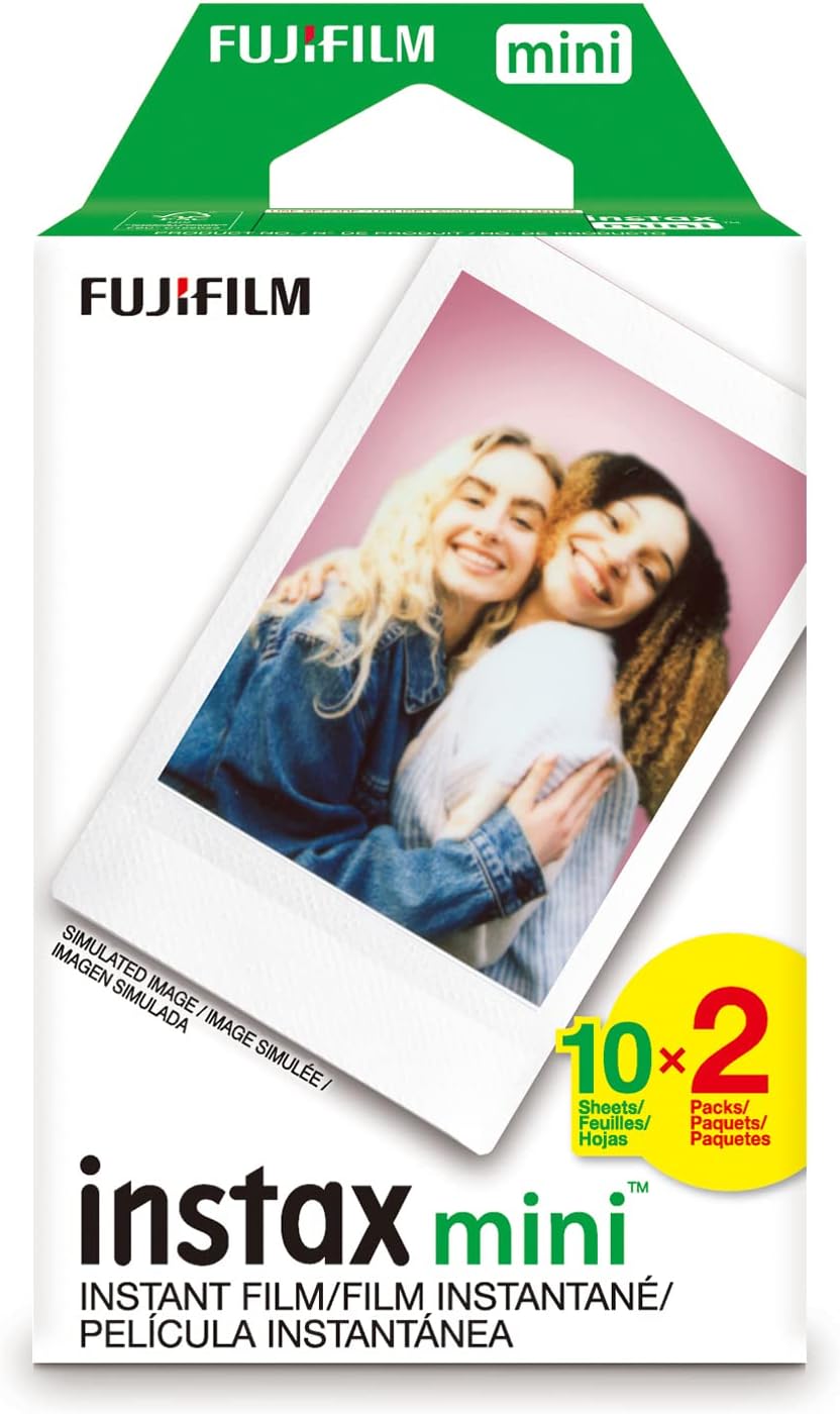Capture Memories Instantly: Fujifilm Instax Mini Film Twin Pack