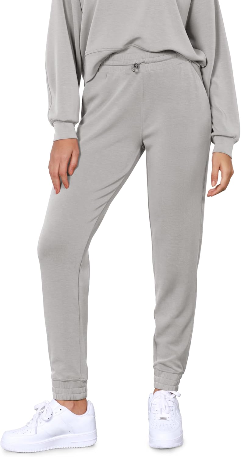 ODODOS Women's Modal Soft Jogger Pants for Casual Comfort