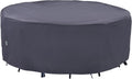 F&J Outdoors Waterproof Patio Furniture Covers for Round Tables