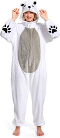 Cute Polar Bear Adult Onesie for Halloween and Cozy Lounging
