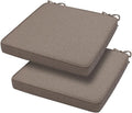 Square Corner Seat Cushion 18in x 18in x 2.5in 2-Pack - Reversible