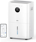 110-Pint Smart Dehumidifier for Basement & Large Rooms - Quiet