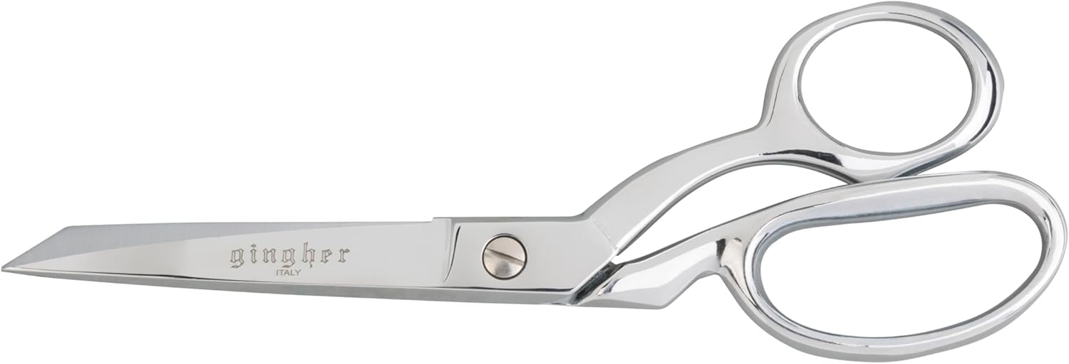 Gingher 8 Inch Serrated Dressmaker's Fabric Scissors for Precision