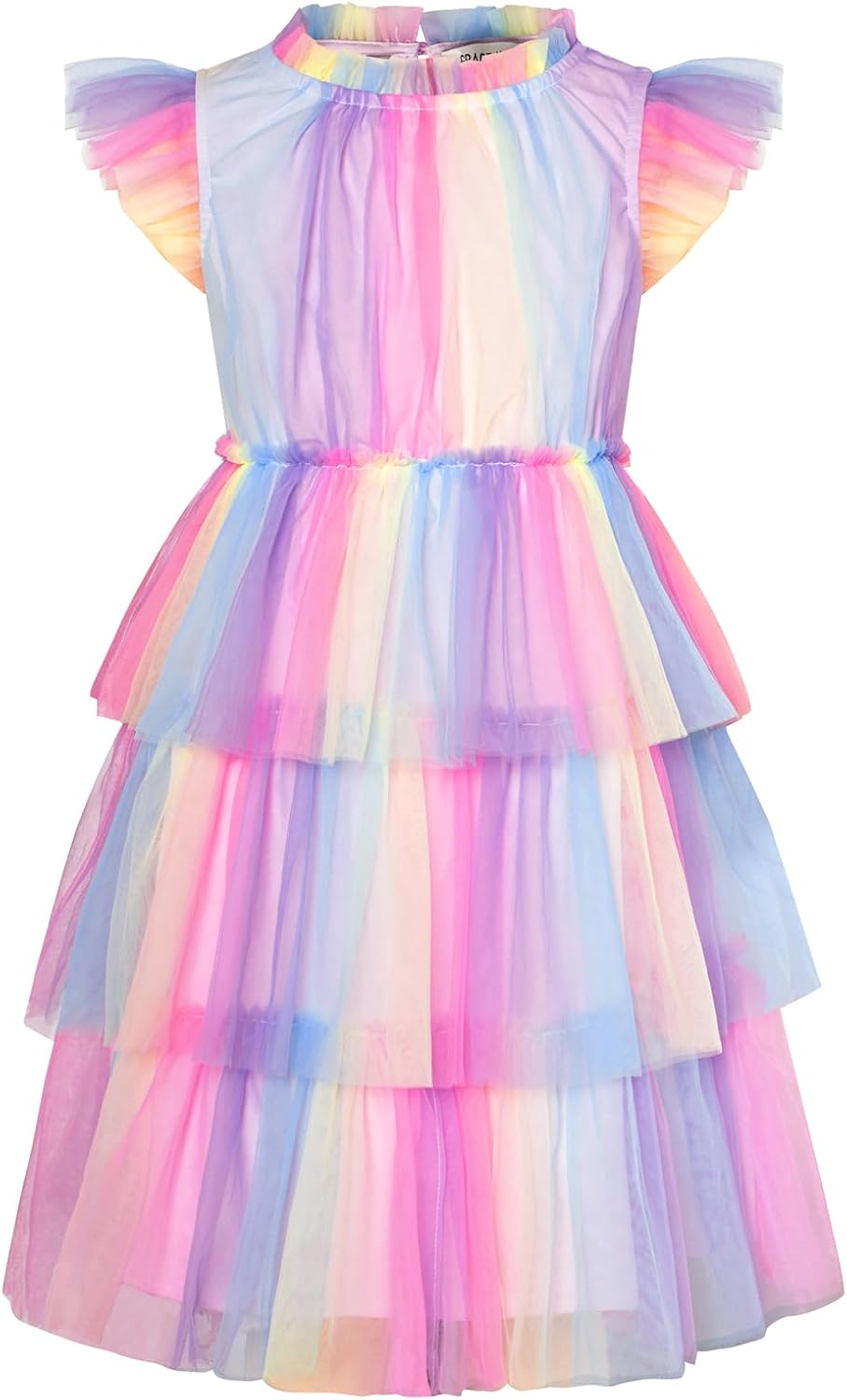 GRACE KARIN Girl Summer Birthday Party Dress for Ages 5-12