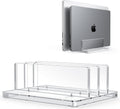 Vertical Laptop Stand for Desk - Dual Acrylic Adjustable Dock